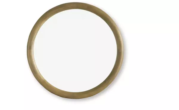 yadiel brown accent mirror by ashley