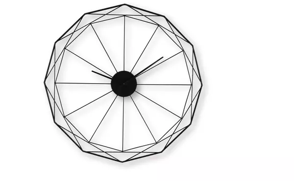 arkthorne black wall clock by ashley