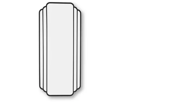 antigone black floor mirror by ashley