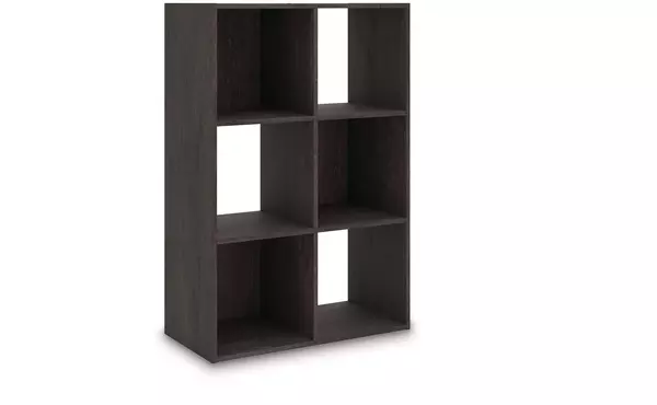 piperton charcoal six cube organizer by ashley