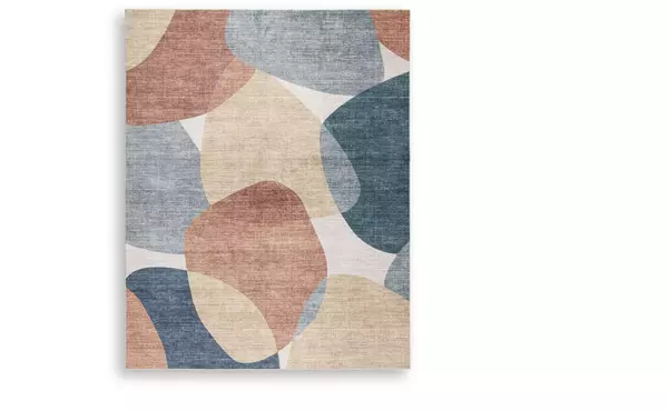 chanleigh multi washable large rug by ashley