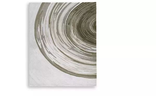 rizwana ivory/brown/gray large rug by ashley