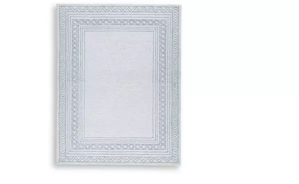 azelhurst blue/ivory/gray large rug by ashley