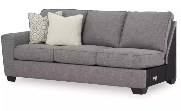 reydell charcoal laf sofa by ashley