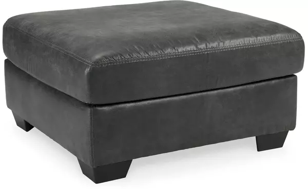 fallston slate oversized accent ottoman by ashley