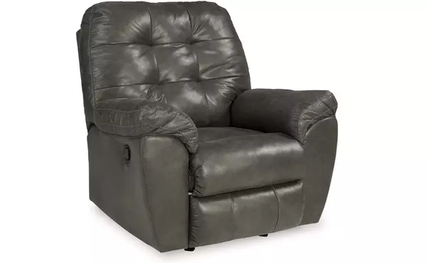 fallston slate rocker recliner by ashley