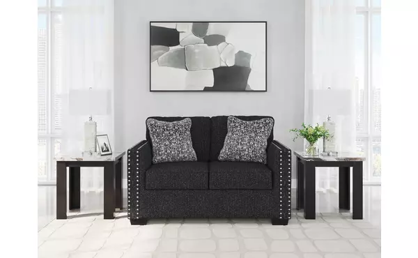 jasmine peaks coal loveseat by ashley