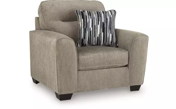 olten mocha chair and a half by ashley