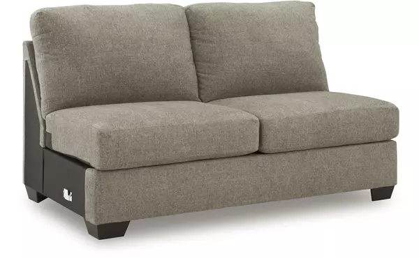 newellen hemp armless loveseat by ashley