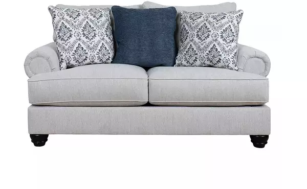 dolomite chalk loveseat by ashley