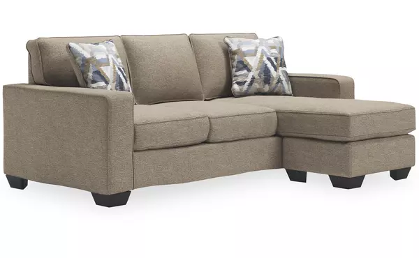 batesburg driftwood sofa chaise by ashley