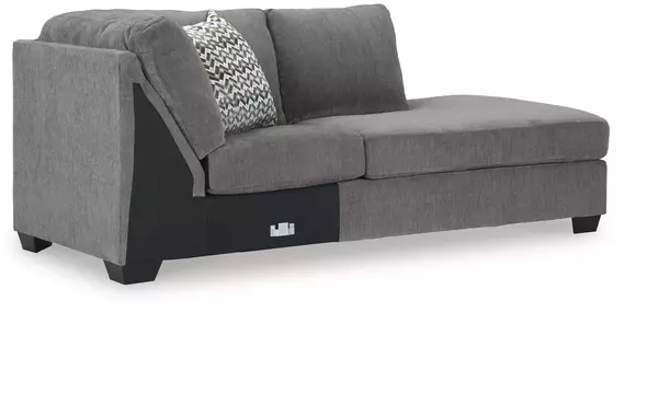 riverfield iron raf corner chaise by ashley