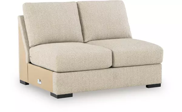 laurelgrove pebble armless loveseat by ashley