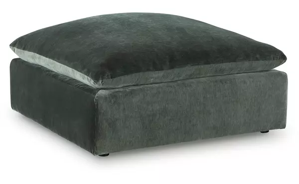 carriage view jade oversized accent ottoman by ashley
