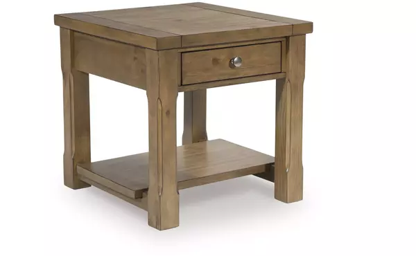 vandenmore medium brown rectangular end table by ashley