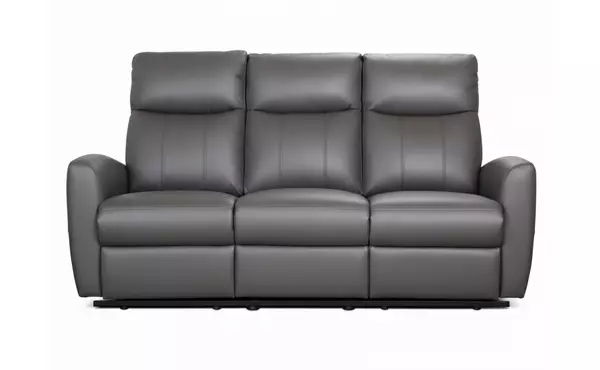 power reclining sofa grey by isella sofa