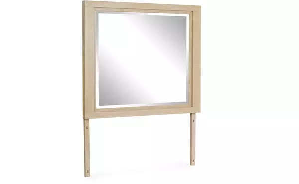 whittgate light brown bedroom mirror by ashley