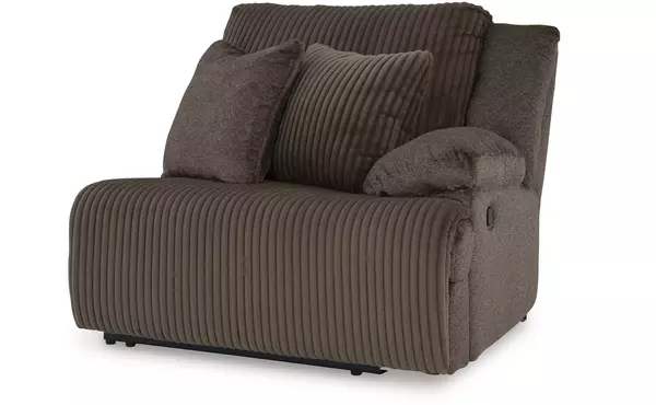 top tier chocolate raf zero wall recliner by ashley