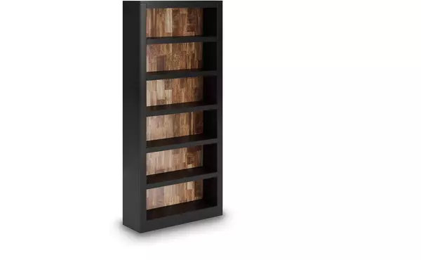 wildenauer brown/black bookcase by ashley