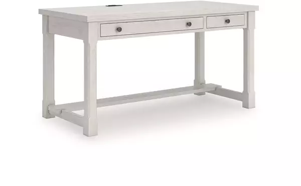 robbinsdale antique white home office desk by ashley