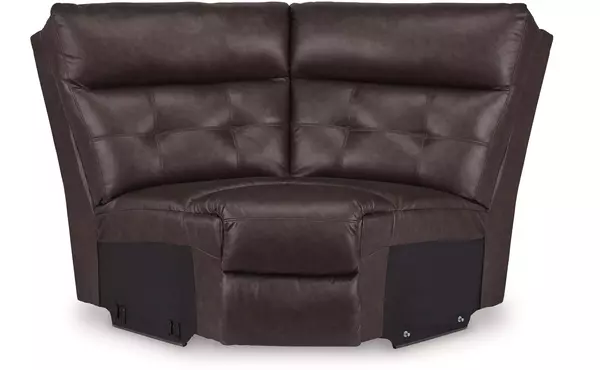 punch up walnut wedge by ashley