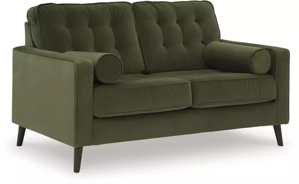 reveon lakes olive loveseat by ashley