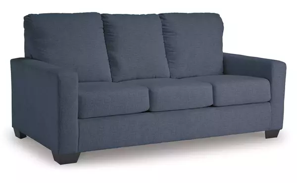 rannis navy full sofa sleeper by ashley