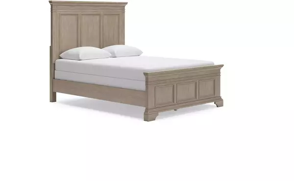 vallardia light grayish brown queen panel headboard by ashley