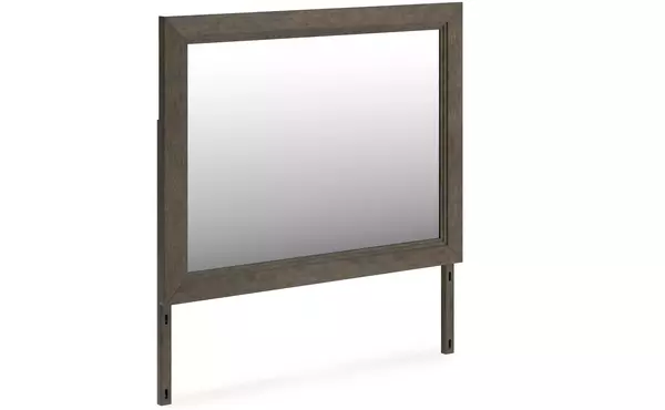 hillcott dark brown bedroom mirror by ashley