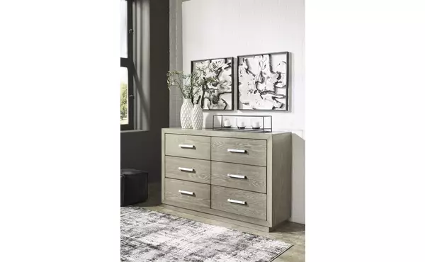 fawnburg gray dresser by ashley
