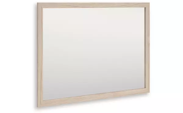 arloster tan bedroom mirror by ashley