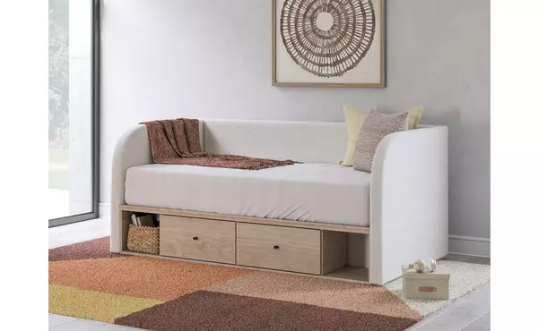 arloster tan underbed storage by ashley