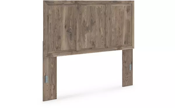 rusticott brown queen panel headboard by ashley
