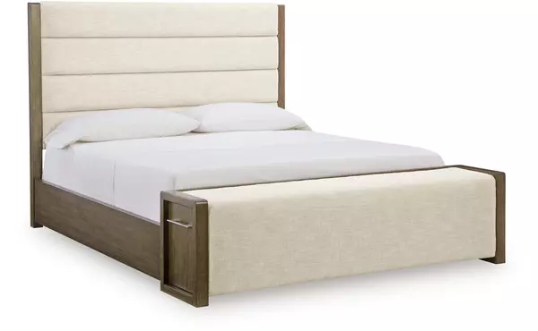 marxmore brown k/ck uph storage footboard by ashley