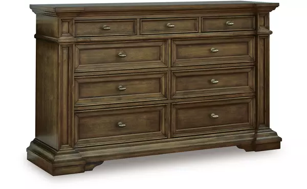 frantanna brown dresser by ashley
