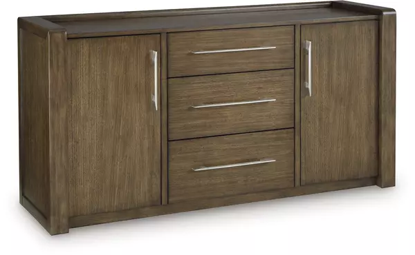 marxmore brown dining room server by ashley