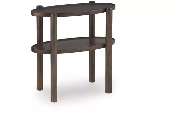 wiattbury gray brown accent table by ashley