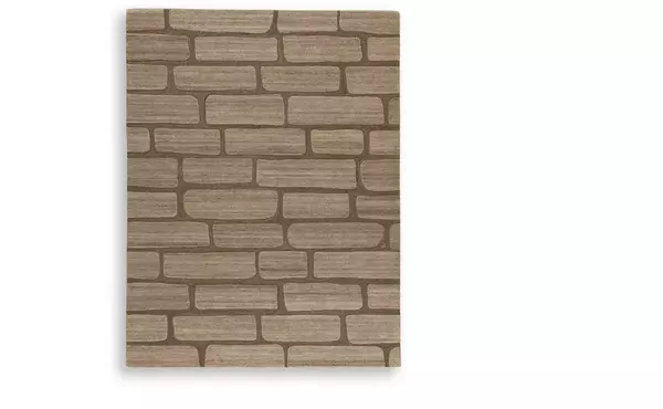 orest brown large rug by ashley