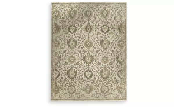 sableridge ivory/taupe/camel large rug by ashley