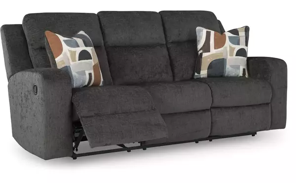 kanlow dusk reclining sofa by ashley