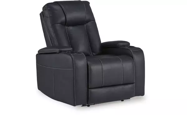 feazada sapphire pwr recliner/adj headrest by ashley
