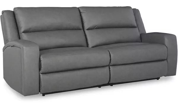 brixworth slate 2 seat reclining sofa by ashley