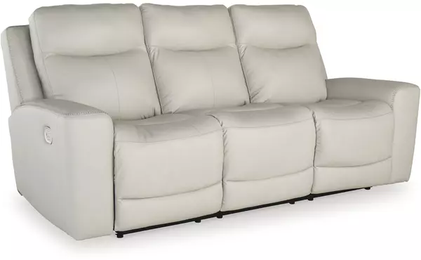 mindanao coconut pwr rec sofa with adj headrest by ashley