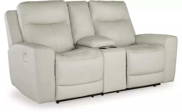 mindanao coconut pwr rec loveseat/con/adj hdrst by ashley