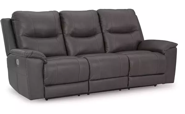 dearview fog pwr rec sofa with adj headrest by ashley