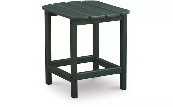 sundown shores green rectangular end table by ashley
