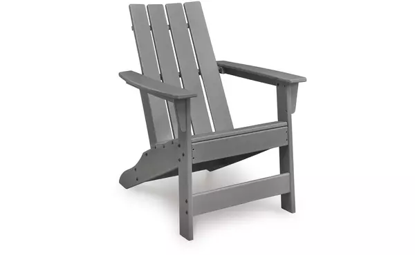 cove beach gray adirondack chair by ashley