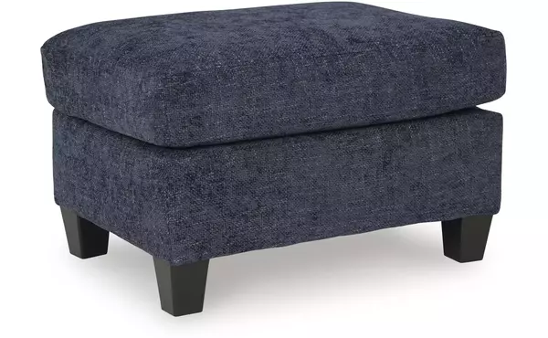keenelynn navy ottoman by ashley