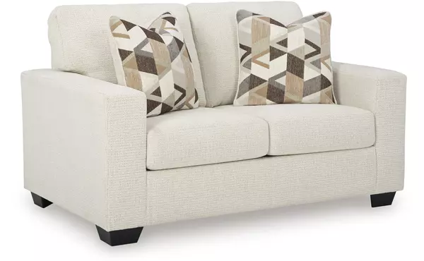 bristaview ecru loveseat by ashley