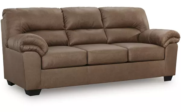willowbend caramel sofa by ashley
